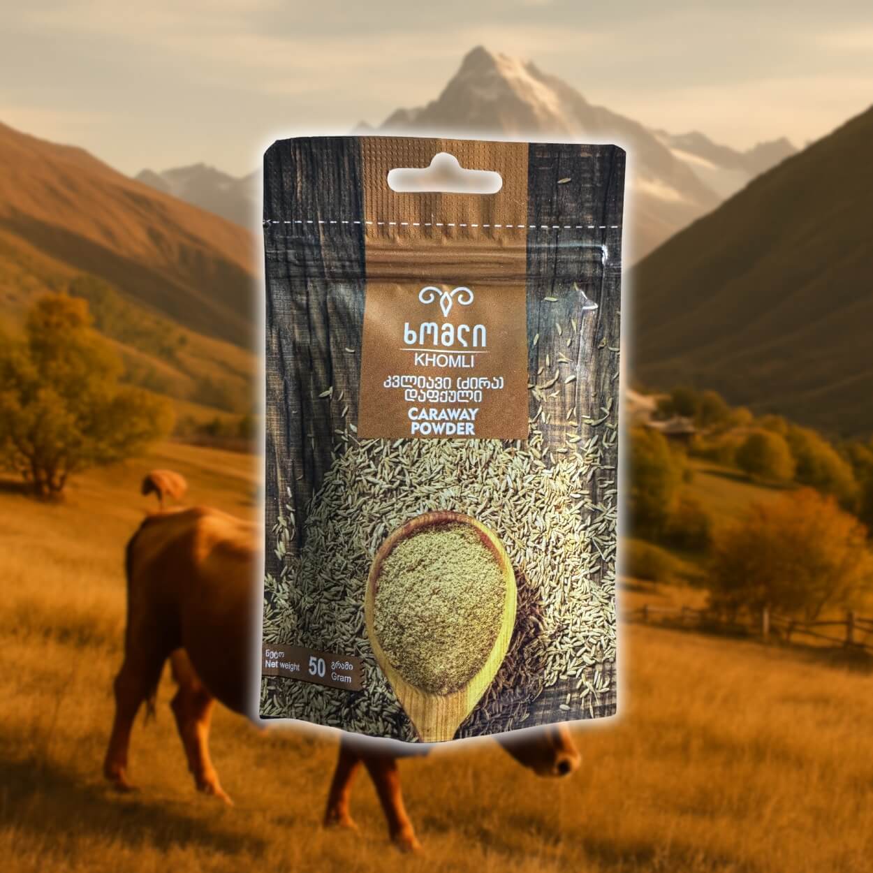Caraway powder Georgian spice seasoning