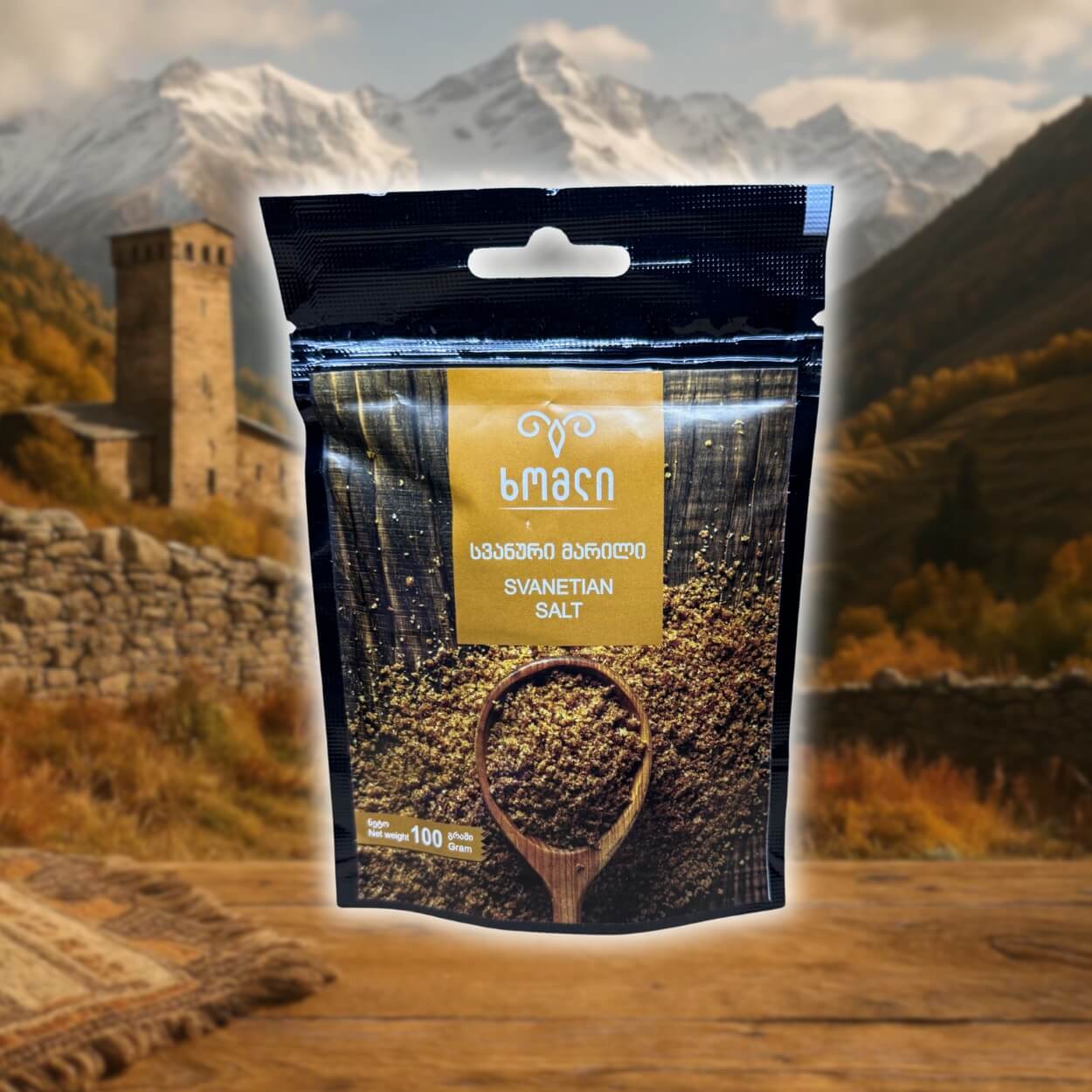Traditional Svanetian salt blend – Georgian spice mix from Svaneti mountains